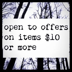 Taking all OFFERS!! 📍Happy Posh-ing!!